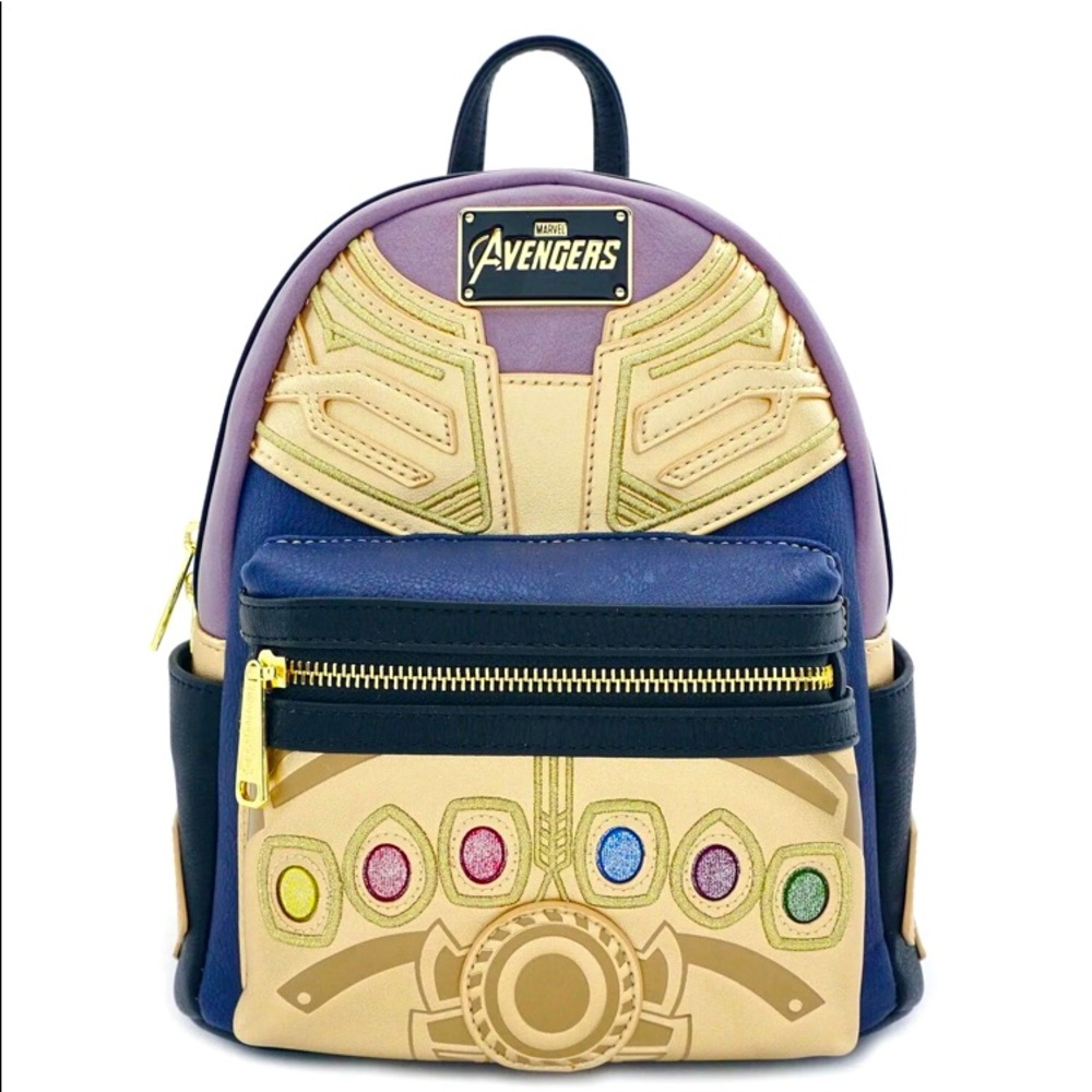 COPY - Loungefly mini Avengers backpack infinity stones. Has only been worn onc…